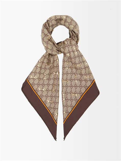 gucci silk and wool scarf|Gucci head scarf price.